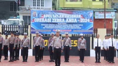 Polres Baubau Gelar Operasi Zebra Anoa 2024 Dari 14 – 27 Oktober
