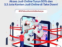 Sobatkom, Kementerian Kominfo Semakin Gencar Dalam mMemerangi Judi online! 