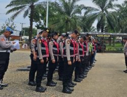 Pengamanan Pengukuhan Tim SulThan Kapolres AKBP Andi Supriadi Berharap, situasi Kamtibmas Bisa Terlaksana Dengan Baik