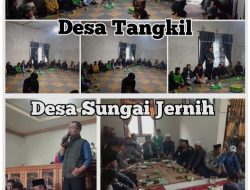 Semangat Terus Berkobar Desa Tangkil Berkomitmen Menangkan Pasangan Darmadi – Darifus