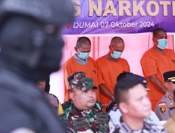 Kendalikan Bisnis Narkoba, BNN Amankan Tokoh Masyarakat Bengkalis Sita 29,9 KG Sabu