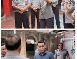 Tinjau Kondisi Sarana dan Prasarana, Rutan Dumai Dikunjungi Sesditjenpas