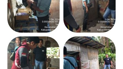 Polsek Singingi Hilir Tertibkan Tempat Pembakaran Emas Ilegal Di Desa Tanjung Pauh