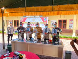 Polres Aceh Timur Musnahkan 5 Kilogram Barang Bukti Sabu
