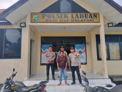 Kapolres Aceh Timur Ucapkan Terima Kasih, Polsek Labuan Selamat kan Warga Aceh Timur Yang Terlunta-lunta.