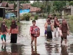 Asahan Di Landa Banjir Di Desa Pematang Sei Baru,Masyarakat Berharap Ada Solusi Dari Pemerintah 