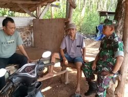 Babinsa Lakukan Patroli dan Komsos di Desa Binaan