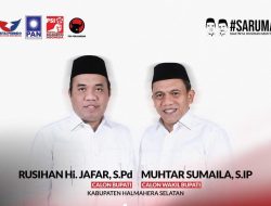 Paslon Rusihan-Muhtar, Nomor Urut 2 Mengucapkan Belasungkawa Ke Almarhum Bapak Benny Laos, Almarhum Bapak mubin wahid dan tim