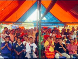 Rusihan- Muhtar No Urut 02 Kampanye di Desa Lalubi di Sambut Ribuan Pendukung dan Simpatisan 