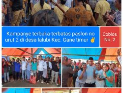 Kampanye RJ-MS di Desa Lalubi: Ketua IKB Makayoa Malut, Dr Rivai Umar: Pemimpin Harus Adil Dalam Segala Keputusan