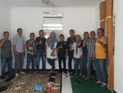 Kunjungan Ketua Forum Pers Independent Indonesia (FPII) Setwil Lampung ke Kantor Korwil Pringsewu.