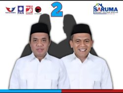 Ratusan Masyarakat Amasing kali kecamatan Bacan Menghadiri kampanye Dialogis paslon no urut 2 Rusihan Muhtar 