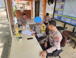 Pengecekan Personil Pengamanan Bawaslu Kuansing Dalam Rangka OMP Lancang Kuning 2024