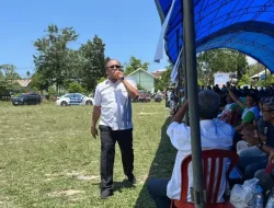 H. Ruksamin Janji Siapkan Helikopter Untuk Masyarakat Berobat Ke Rumah Sakit