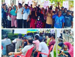 Ratusan Pendukung Rosihan-Muhtar Desa Kubung Siap Menangkan Paslon 02 di Pilkada Kali Ini