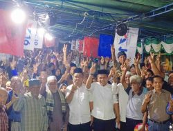 Paslon Terkuat Rusihan-Muhtar Dapat Dukungan Penuh Ribuan Warga Desa Babang Kec Bacan Timur