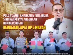 Ditreskrimsus Polda Jambi Ungkap kasus Penyalahgunaan BBM Bersubdisi 6 Orang Tersangka Berhasil Di Amankan