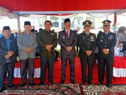 Peringati Hari Pahlawan, Wakili Dandim, Kasdim 0417/Kerinci Ikuti Upacara Di Halaman Kantor Walikota Sungai Penuh.