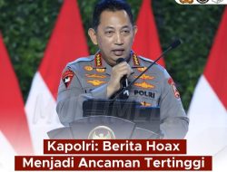 Divisi humas polri Kapolri: Berita Hoax Menjadi Ancaman Tertinggi di Pilkada 2024 