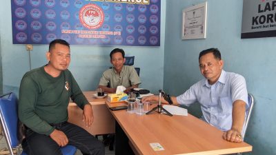 Kasat Intel Polres Waykanan Sambangi Sekretariat FPII Lampung