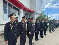 Peringati Jasa Para Pahlawan, Polres Buton Tengah Gelar Upacara Tabur Bunga