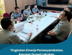 Tingkatkan Kinerja Pemasyarakatan, Karutan Dumai Lakukan Koordinasi dan Konsultasi ke Ditjenpas