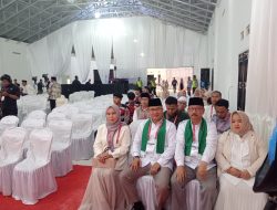 Sikap Disiplin Waktu Kembali Ditunjukan Pasangan Darmadi-Darifus Datang Lebih Awal Pada Debat Kandidat Pilkada Kerinci