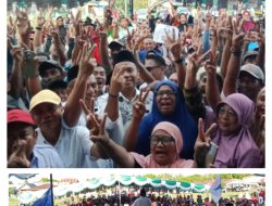 Kampanye Zona Obi: Paslon Rusihan-Muhtar Bebaskan Kecamatan Obi sebagai kabupaten Jika Moratorium Di Cabut Pemerintah Pusat