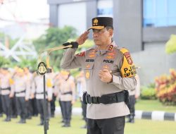 Kapolda Sumsel Apelkan 1471 Personel Persiapan Pengamanan Pengawalan Tahap Pungut dan Hitung Suara