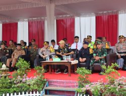 Kerahkan Ratusan Personel, Kapolres Musi Rawas Pimpin Apel Pergeseran Pasukan Pam TPS Pilkada Serentak 2024