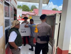 Polres Buteng Laksanakan Aman Dan Kawal Ketak Logistik KPU