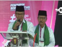 Debat Kandidat Pasangan Darifus-Darmadi Paparkan Visi,Misi Menuju Kerinci Maju