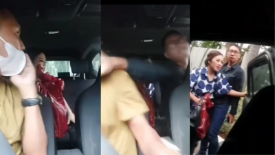 Video Viral Di Medsos Terjadi Pemukulan Oknum Polisi Kepada Driver Taksi Online