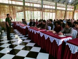 Danramil 09/Blado Sampaikan Pesan Bahaya Judol Dalam Kegiatan Sosialisasi Peran dan Potensi Karang Taruna