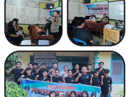 Luar Biasa !! Polsek Cerenti Gelar Sosialisasi Pelatihan dan Pencegahan Narkoba