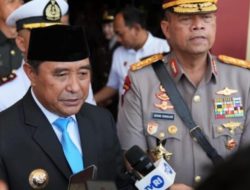 Hadiri Upacara Penutupan Pendidikan Pembentukan Bintara Polri, Pj Gubernur Bahtiar: Syarat Membangun Sulbar Adalah Daerah Aman