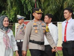 Apel Gelar Pasukan OPS Lilin Marano 2024 Dalam Rangka Pengamanan Natal 2024 Dan Tahun Baru 2025 Polres Mamuju Tengah