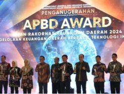 Provinsi Sulbar Raih Penghargaan APBD Award 2024 Di Jakarta