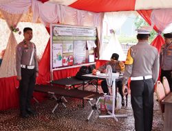 Cek Pos Lilin Marano, Kapolda Sulbar Pastikan Pelayanan Prima di Mamuju