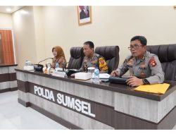 Polda Sumsel Gelar Rapat Persiapan Akselerasi Program Pemanfaatan Lahan 