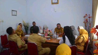 Dinkes Baubau Rakor Pemberian MBG,Relawan Prabowo Mengawal Program MBG
