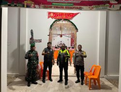 Polres Kuansing Amankan Ibadah Perayaan Tahun Baru Di GPIB Efrata Kuantan Tengah