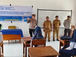 Polres Buton Tengah dan Polsek Jajaran Sosialiasikan PPDB SMA Kemala Taruna Bhayangkara