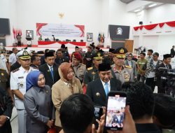 Rapat Paripurna Dprd provinsi Sulbar Pengumuman Cagub dan Cawagub Terpilih Tahun 2024 Di hadiri Kapolda Sulbar 
