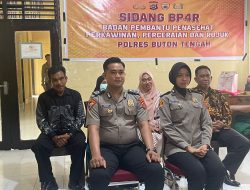 Sampaikan Nasehat Pernikahan, Polres Buton Tengah Gelar Sidang BP4R