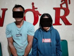 Tim Rajawali Sat Res Narkoba Polres Sarolangun amankan Pasutri Pelaku Penyalahgunaan Narkoba 