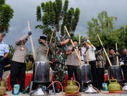 Jelang Ramadhan, Polda Riau Musnahkan Miras dan Narkoba hingga Knalpot Brong