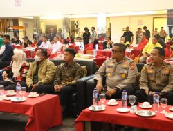 Kapolres Dumai AKBP Hardi Dinata H, S.I.K , M.M Hadir Dalam Rapat Pleno Terbuka Penetapan Pasangan Cawako & Wawako Pilkada Tahun 2024