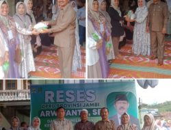 Ribuan Masyarakat Hadiri Reses Anggota DPRD Provinsi Jambi Arwiyanto, 