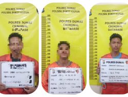 Polsek Bukit Kapur Berhasil Ungkap Kasus Dugaan Pencurian Di SMPN 17 kampus Baru Dumai